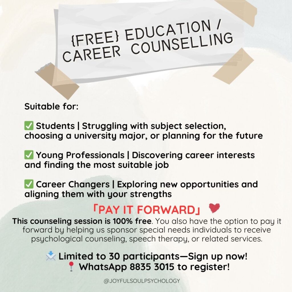 Education and Career Counselling