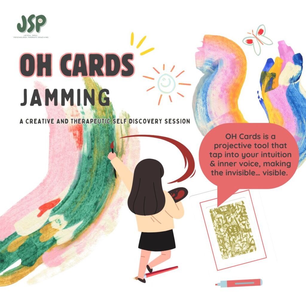 Expression with metaphorical cards